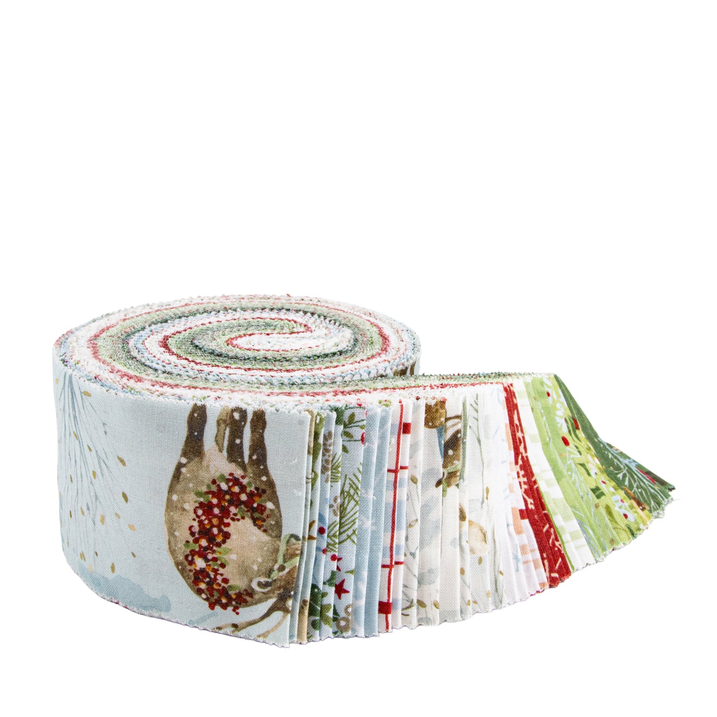Santa's Tree Farm Rolie Polie (40 pcs) by Lisa Audit for Riley Blake Designs