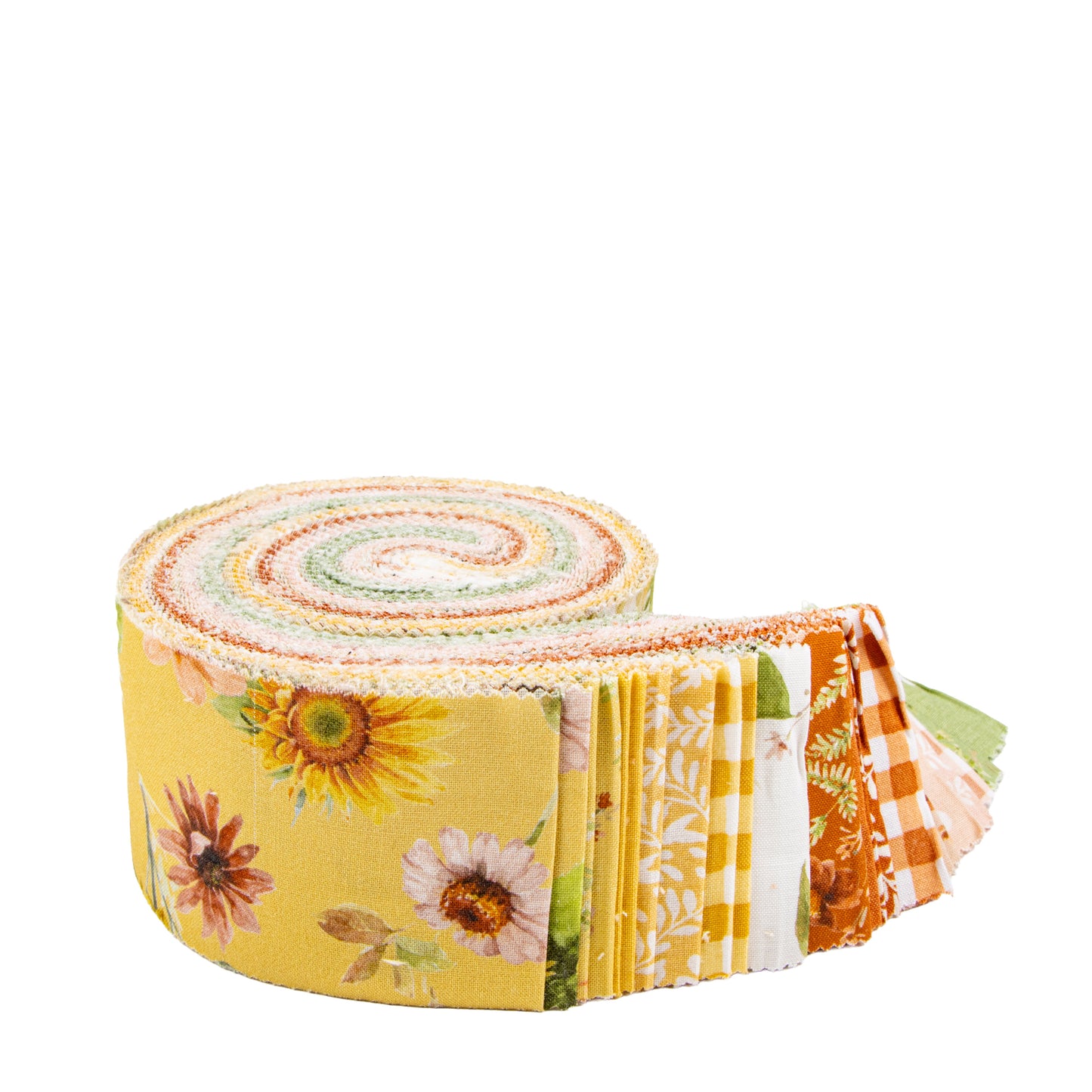 Sunflower Whispers Rolie Polie (40 pcs) by Lisa Audit for Riley Blake