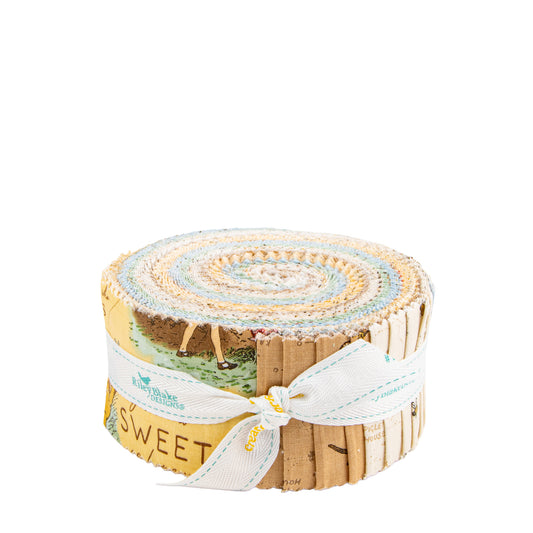 Winnie the Pooh Rolie Polie (40 pcs) by Echo Park Paper Co. for Riley Blake Designs