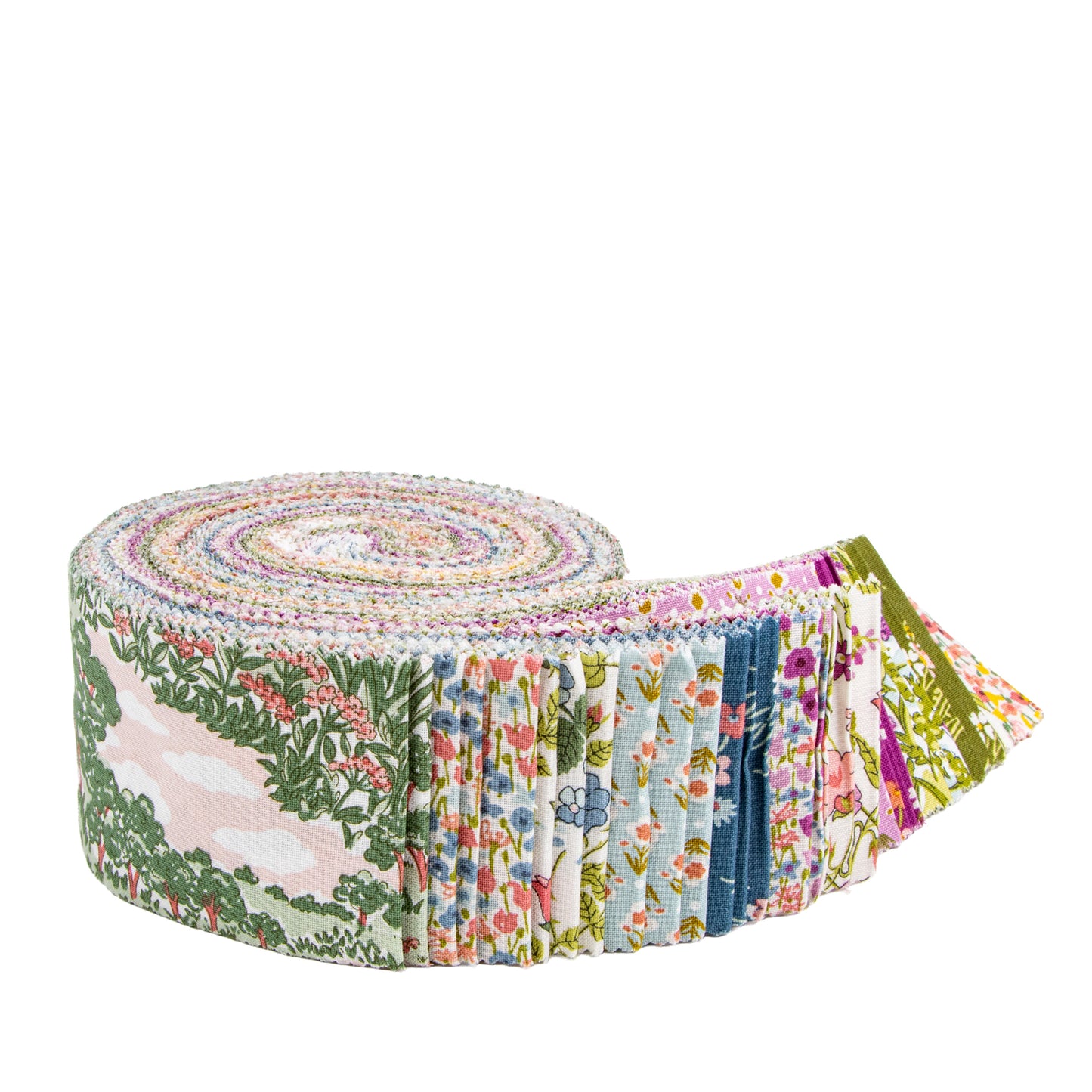 Botanist's Walk Rolie Polie (40 pcs) by Liberty Fabrics for Riley Blake Designs