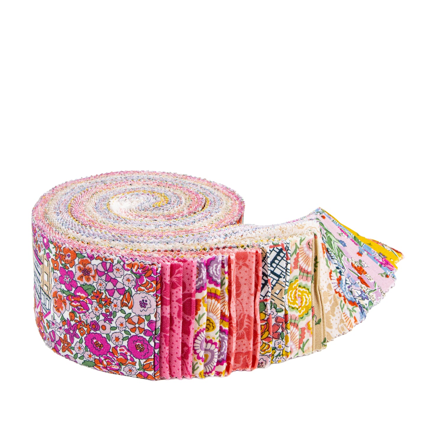 Liberty Flower Shop Rolie Polie (40 pcs) by Liberty Fabrics for Riley Blake Designs