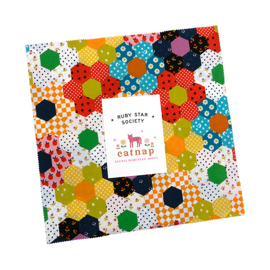 Catnap Layer Cake (42 pieces) by Alexia Marcelle Abegg for Ruby Star Society (RS4130LC)