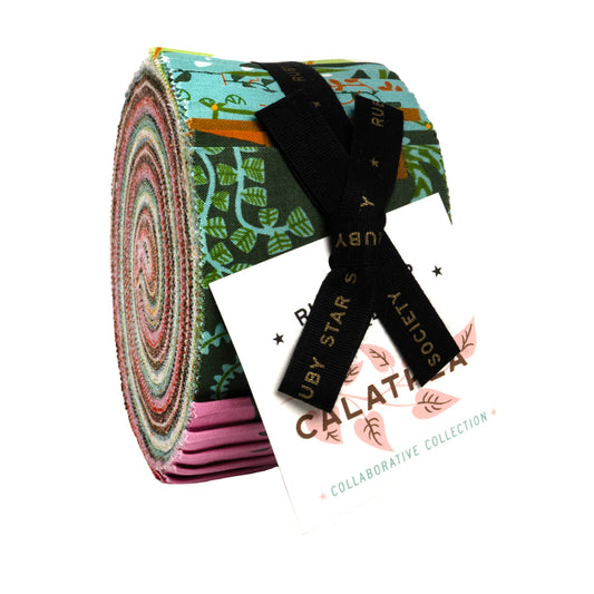 Calathea Jelly Roll (40 pcs) by Ruby Star Society Collaborative
