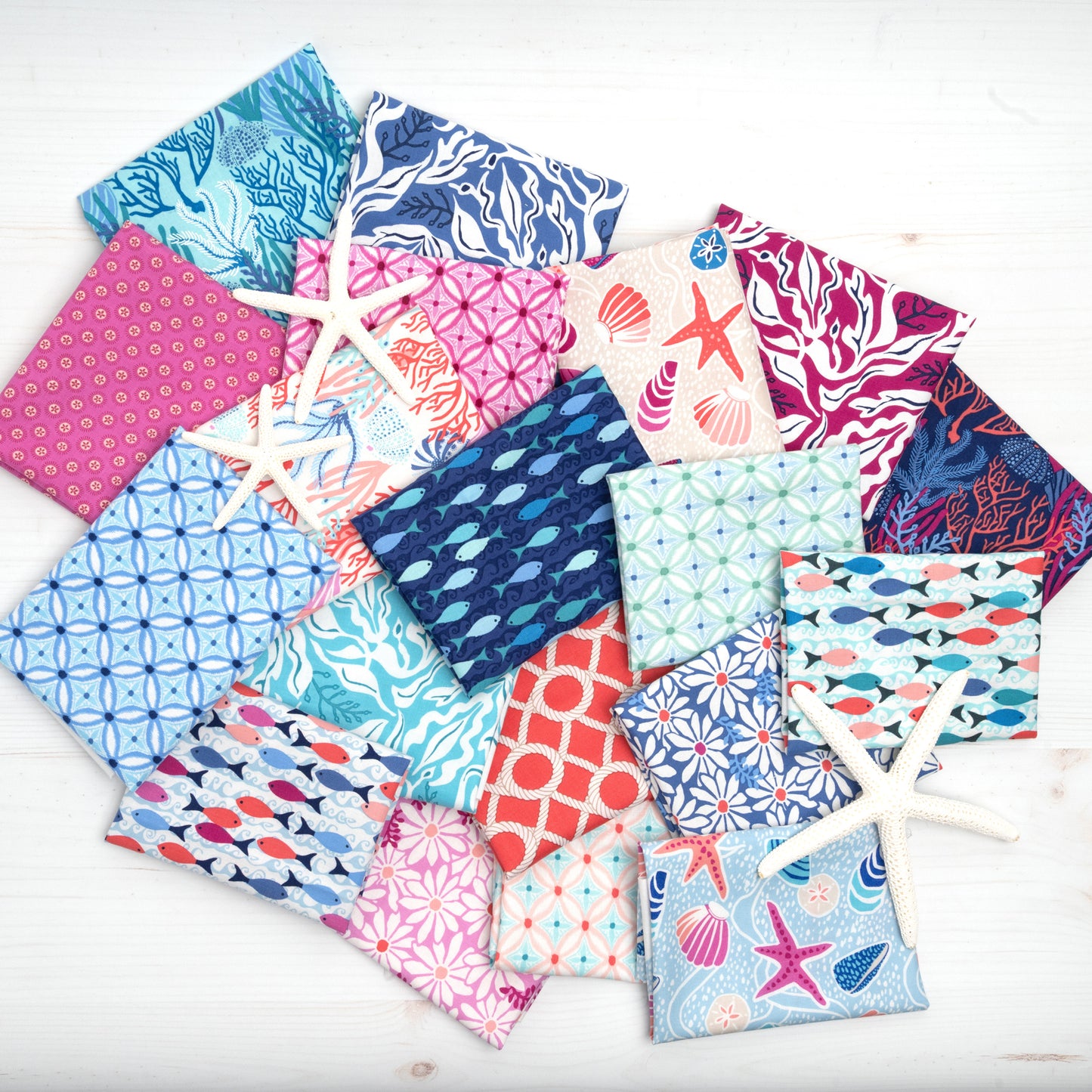 Reef Layer Cake (42 pcs) by Kate Spain for Moda