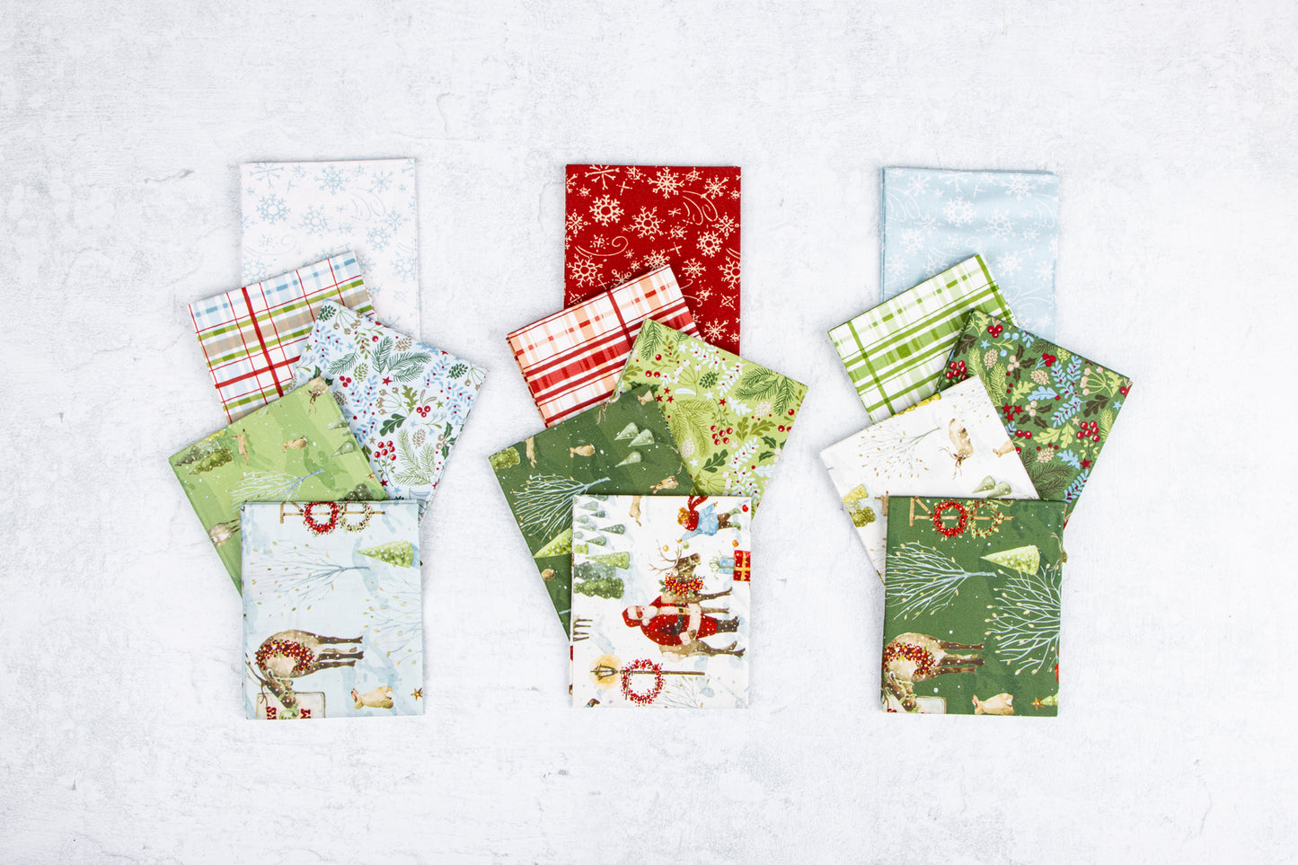 Santa's Tree Farm Rolie Polie (40 pcs) by Lisa Audit for Riley Blake Designs