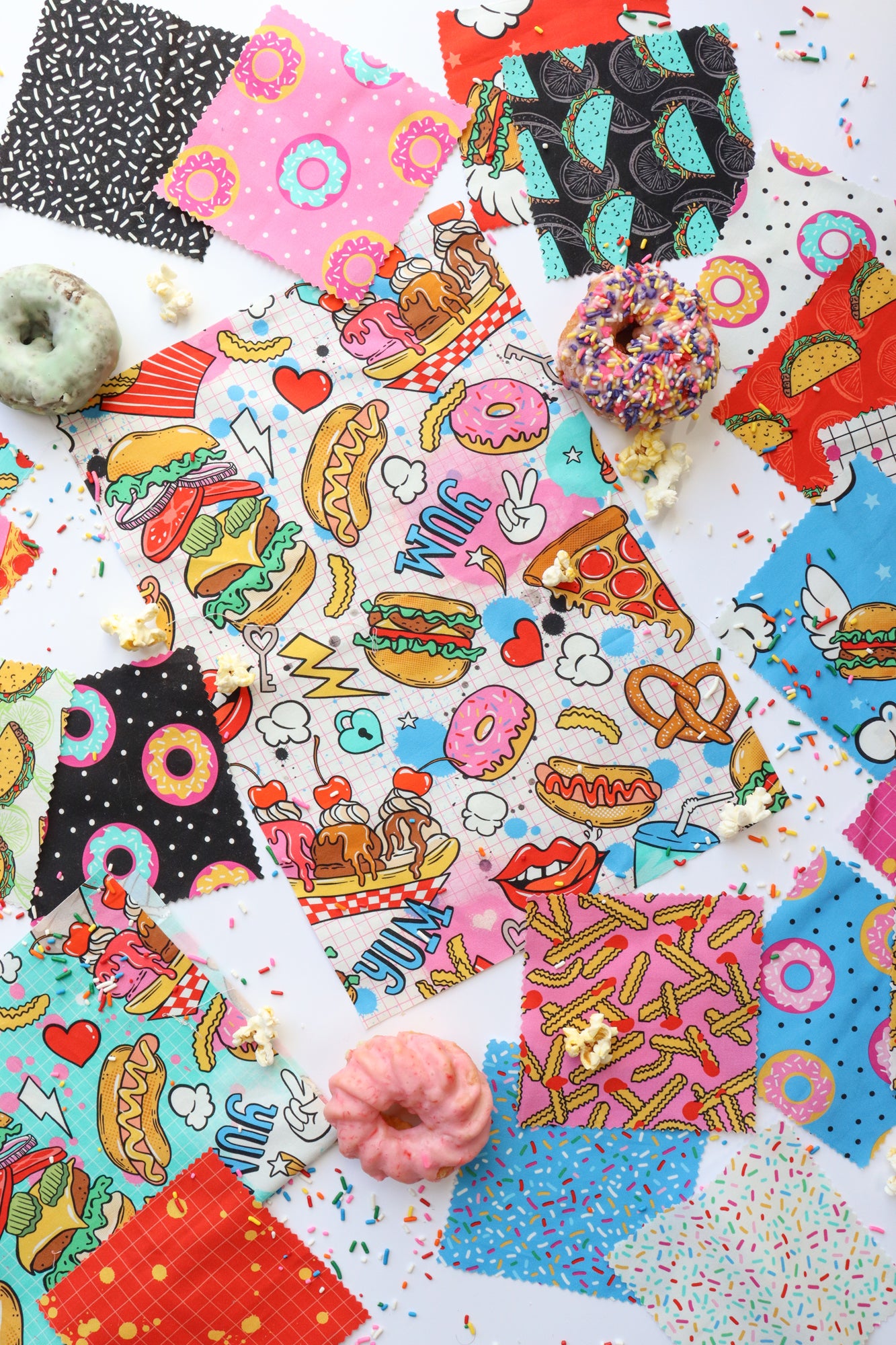 Snack Shack Jelly Roll (40 pcs) by Crystal Manning for Moda