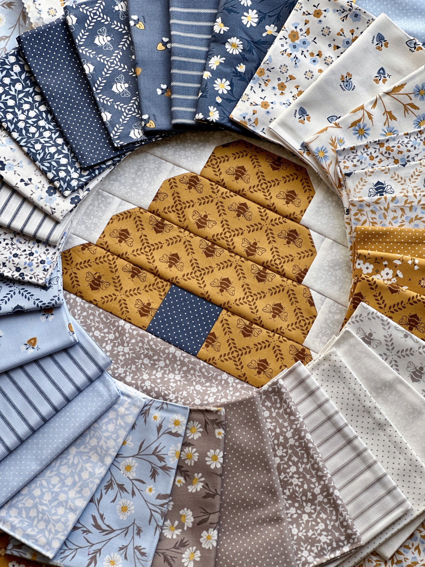 Sun-Drenched Layer Cake (42 pcs) by Sweetfire Road Design Co. for Moda