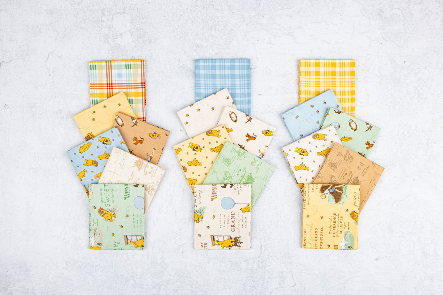 Winnie the Pooh Fat Quarter Bundle (18 pcs) by Echo Park Paper Co. for Riley Blake Designs