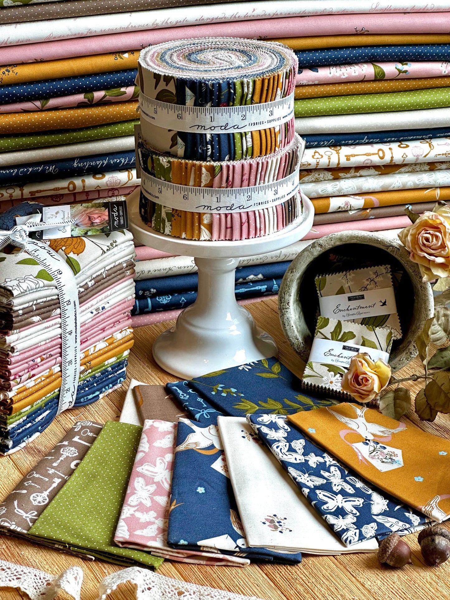 Enchantment Fat Quarter Bundle (30 pieces) by Sweetfire Road Design Co. for Moda (43170AB)