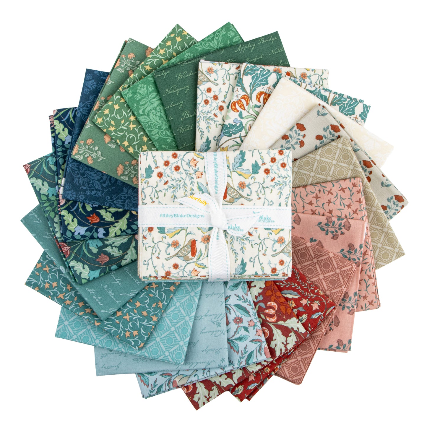 Ambleside Fat Quarter Bundle (22 pieces) by Amanda Niederhauser for Riley Blake Designs (FQ-17110-22)