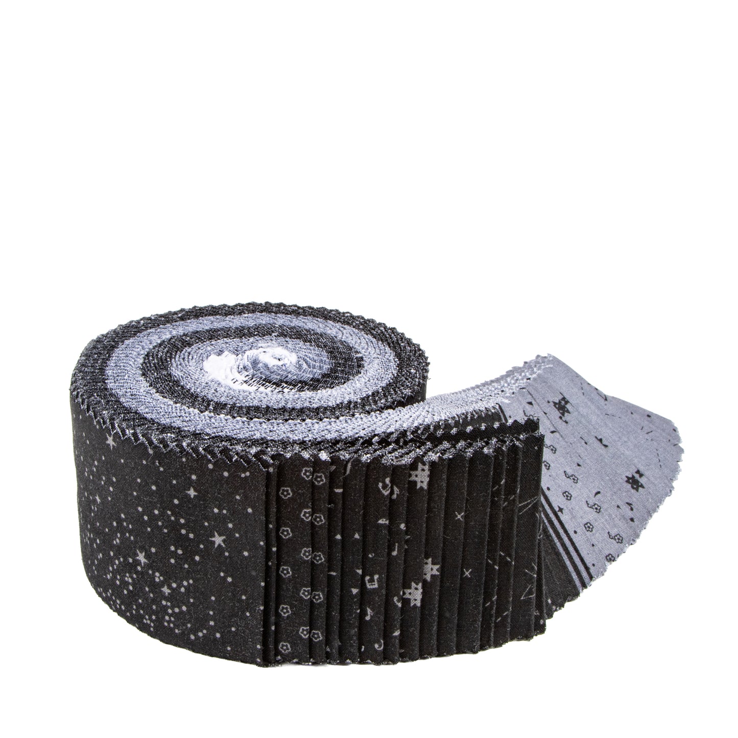 Blackout Rolie Polie (40 pieces) by The RBD Designers for Riley Blake Designs (RP-16240-40)