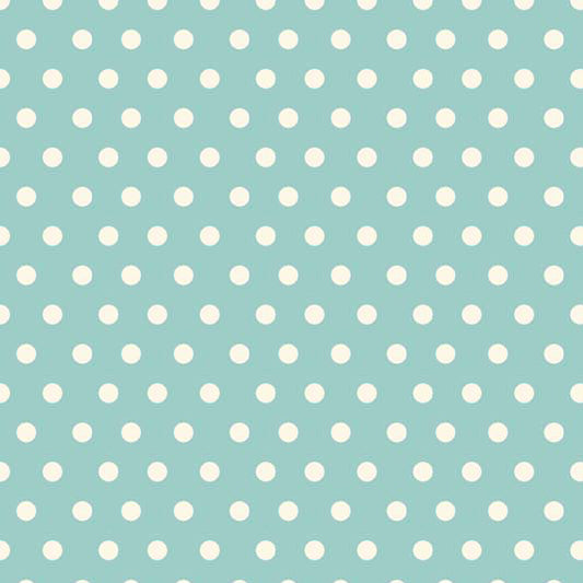 Dot in Blue - Fat Quarter - Marguerite by Cyndi Walker for Riley Blake