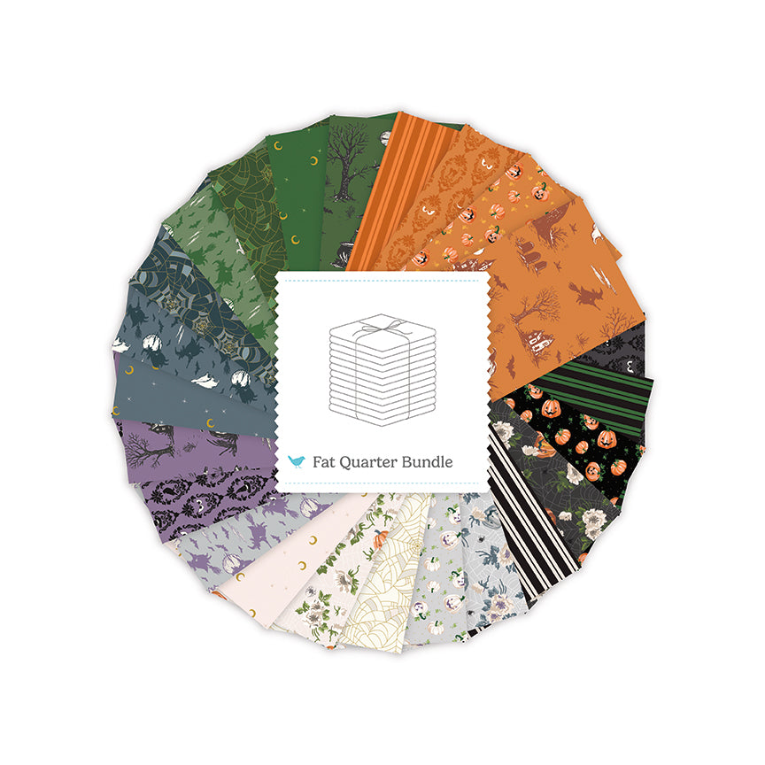 Cobweb Cottage Fat Quarter Bundle (24 pieces) by Melissa Mortenson for Riley Blake Designs (FQ-19080-24)