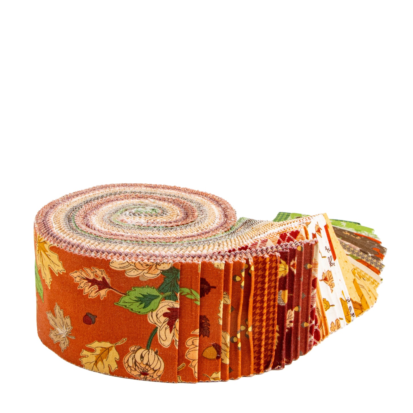 Cozy Autumn Rolie Polie (40 pieces) by Beverly McCullough for Riley Blake Designs (RP-17870-40)