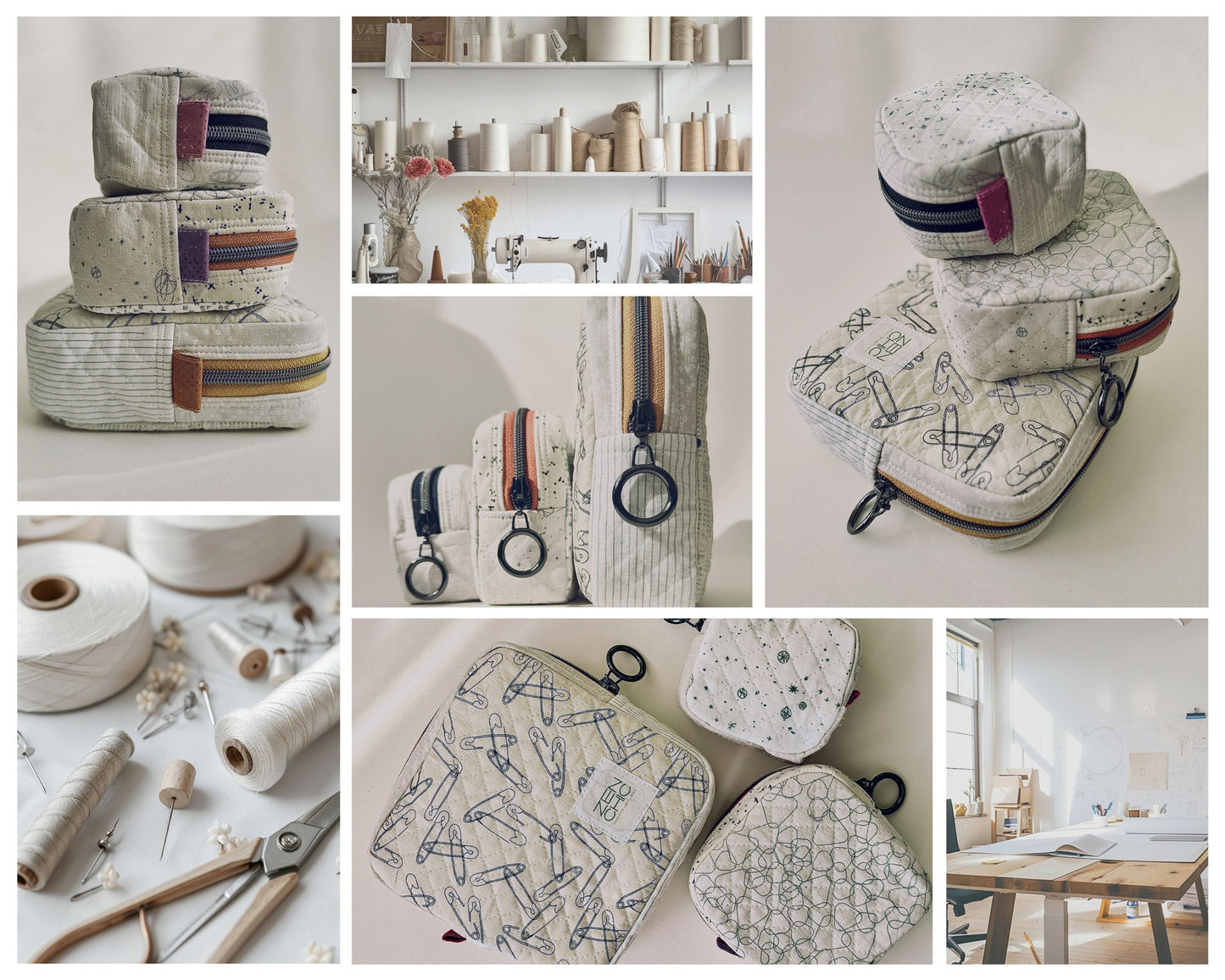 Still More Paper Jelly Roll (40 pieces) by Zen Chic for Moda (1870JR)