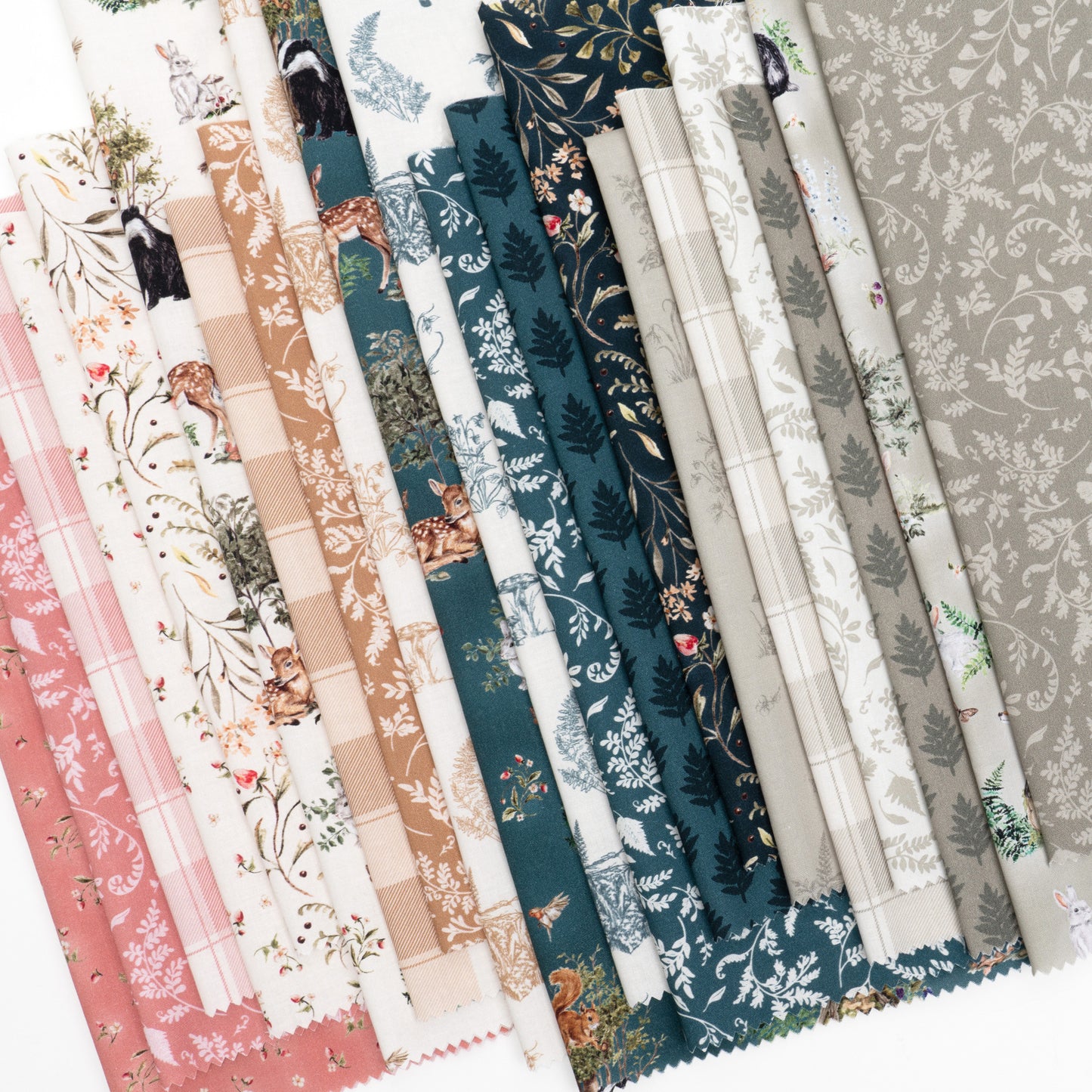 Fable and Fern Fabric Collection by Watercolour Heart for Moda at Lily Bella Fabrics