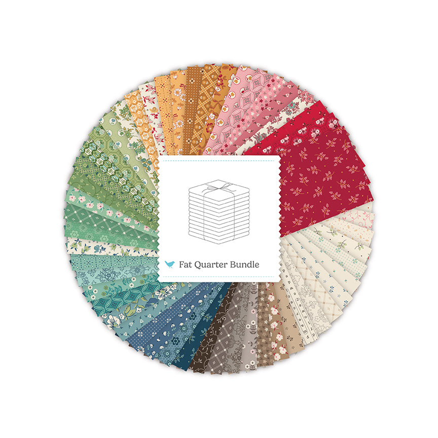 Family Reunion Fat Quarter Bundle (53 pieces) by Lori Holt for Riley Blake Designs (FQ-18390-53)