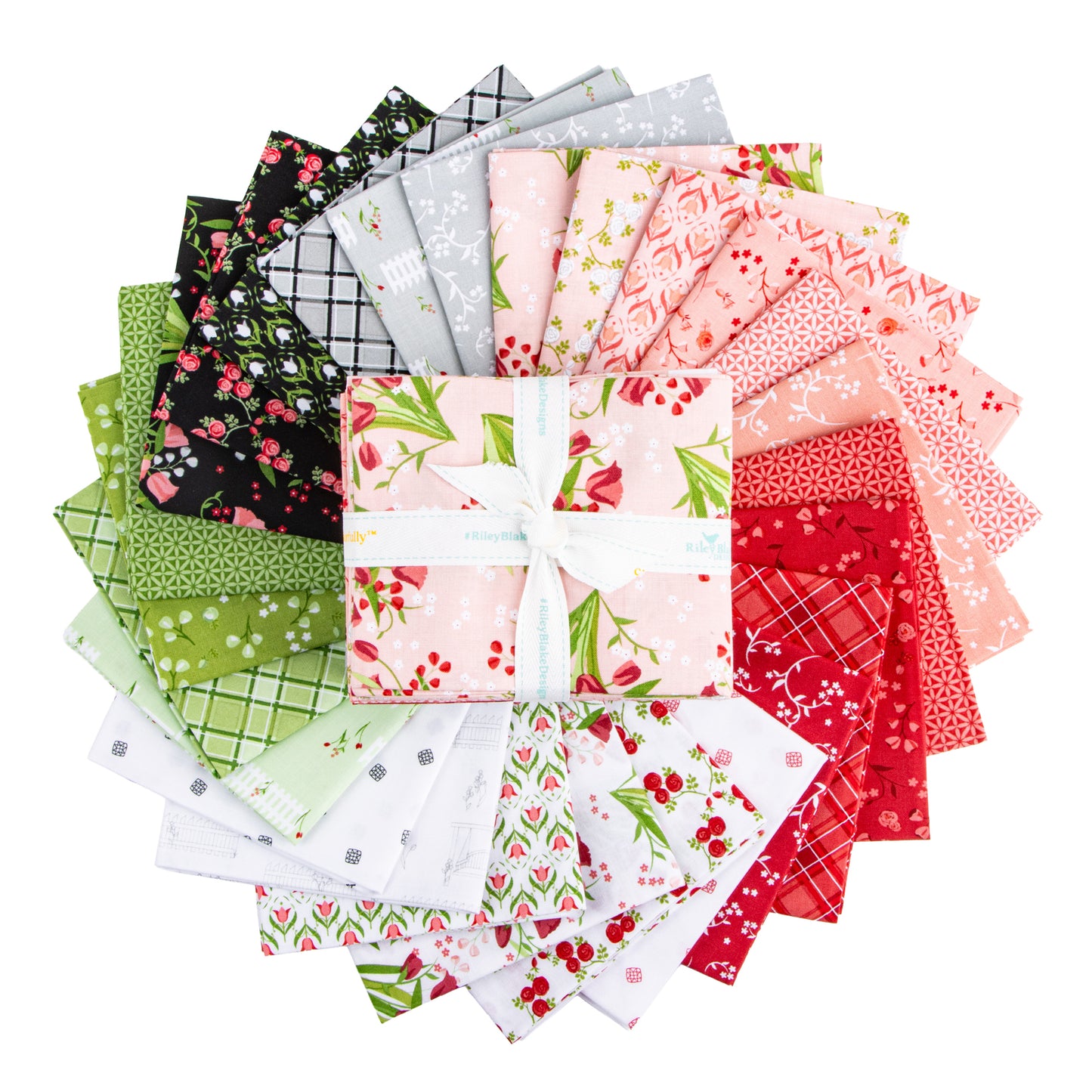 Front Porch Fat Quarter Bundle (26 pieces) by Jill Finley for Riley Blake Designs (FQ-17210-26)