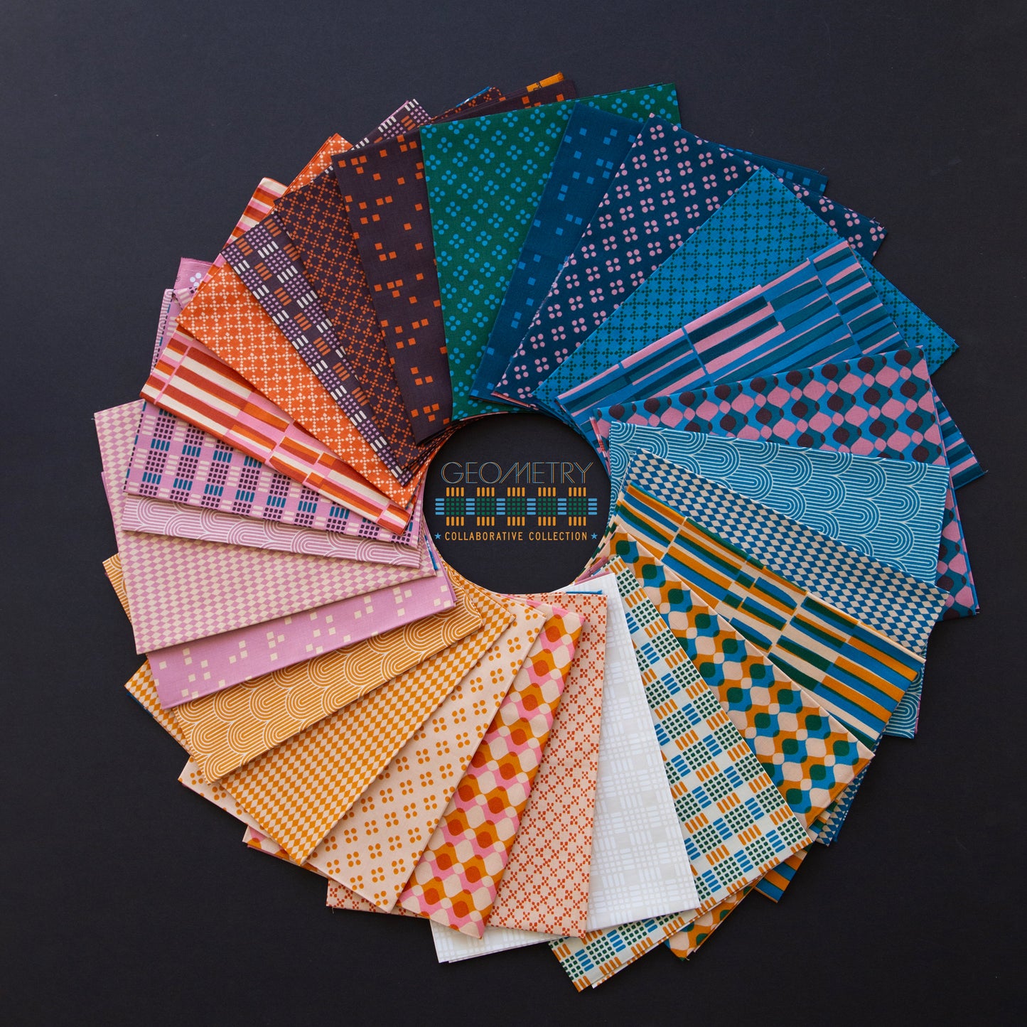 Geometry Fat Quarter Bundle (26 pcs) by Ruby Star Society Collaborative