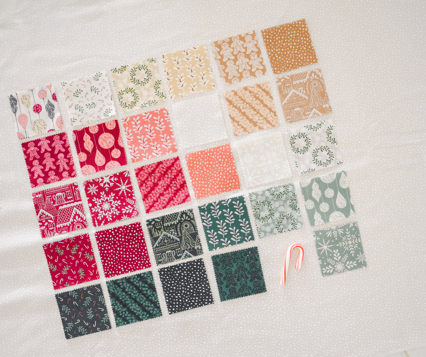 Gingerbread Lane Fabric Collection by Kiley's Quilt Room for Moda at Lily Bella Fabrics