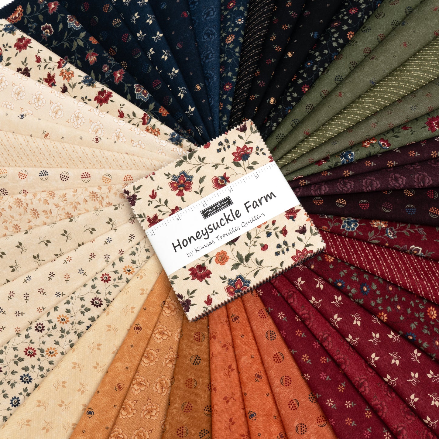 Honeysuckle Farm Fabric Collection by Kansas Troubles Quilters for Moda at Lily Bella Fabrics