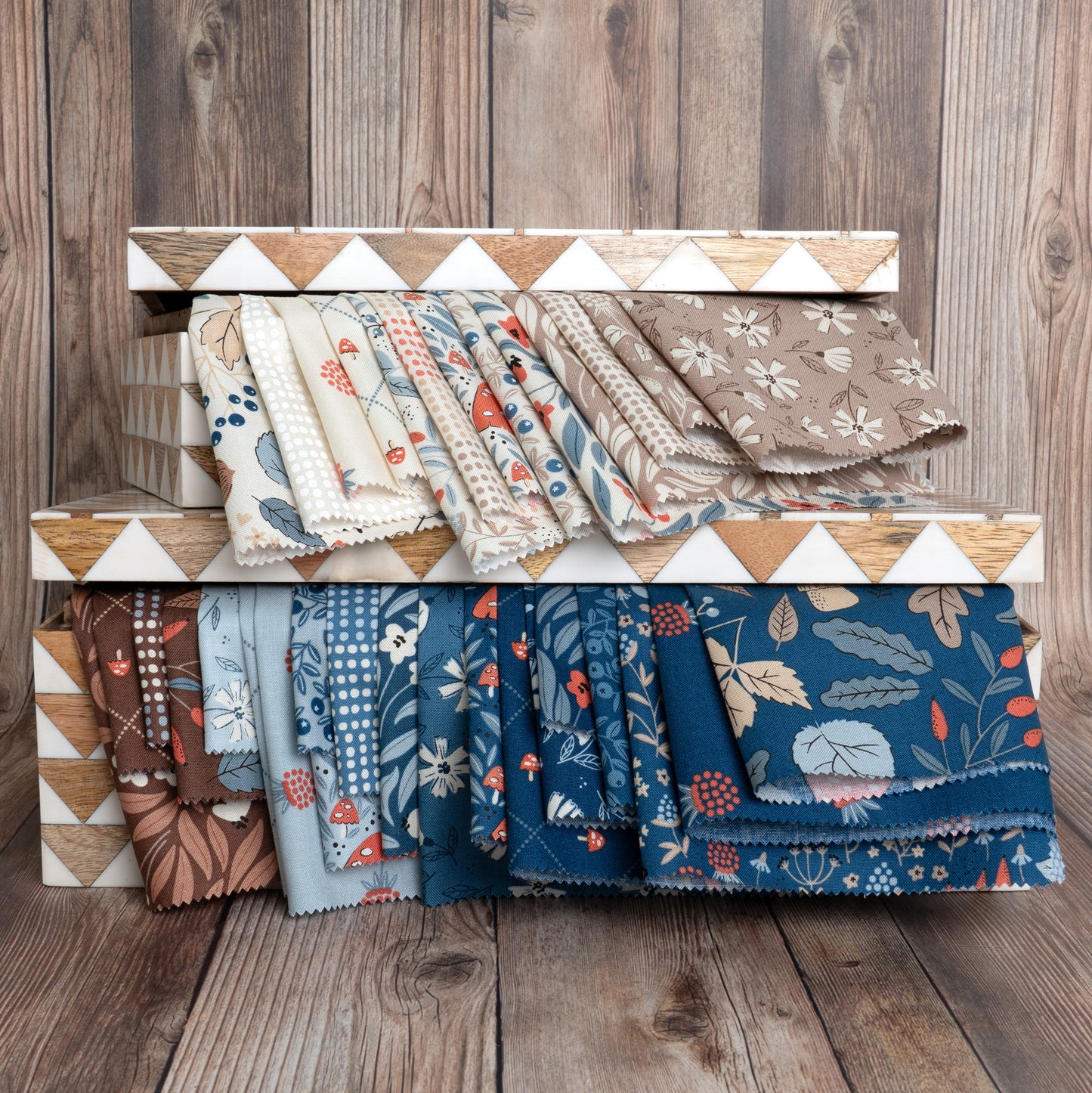 Nature's Sketchbook Fabric Collection by Elena Amo for Moda at Lily Bella Fabrics