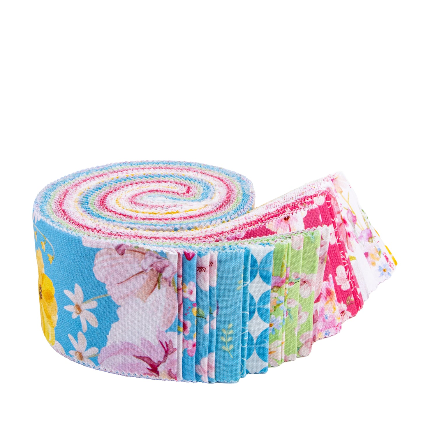 Painted Petals Rolie Polie (40 pieces) by Lila Tueller for Riley Blake Designs (RP-17590-40)