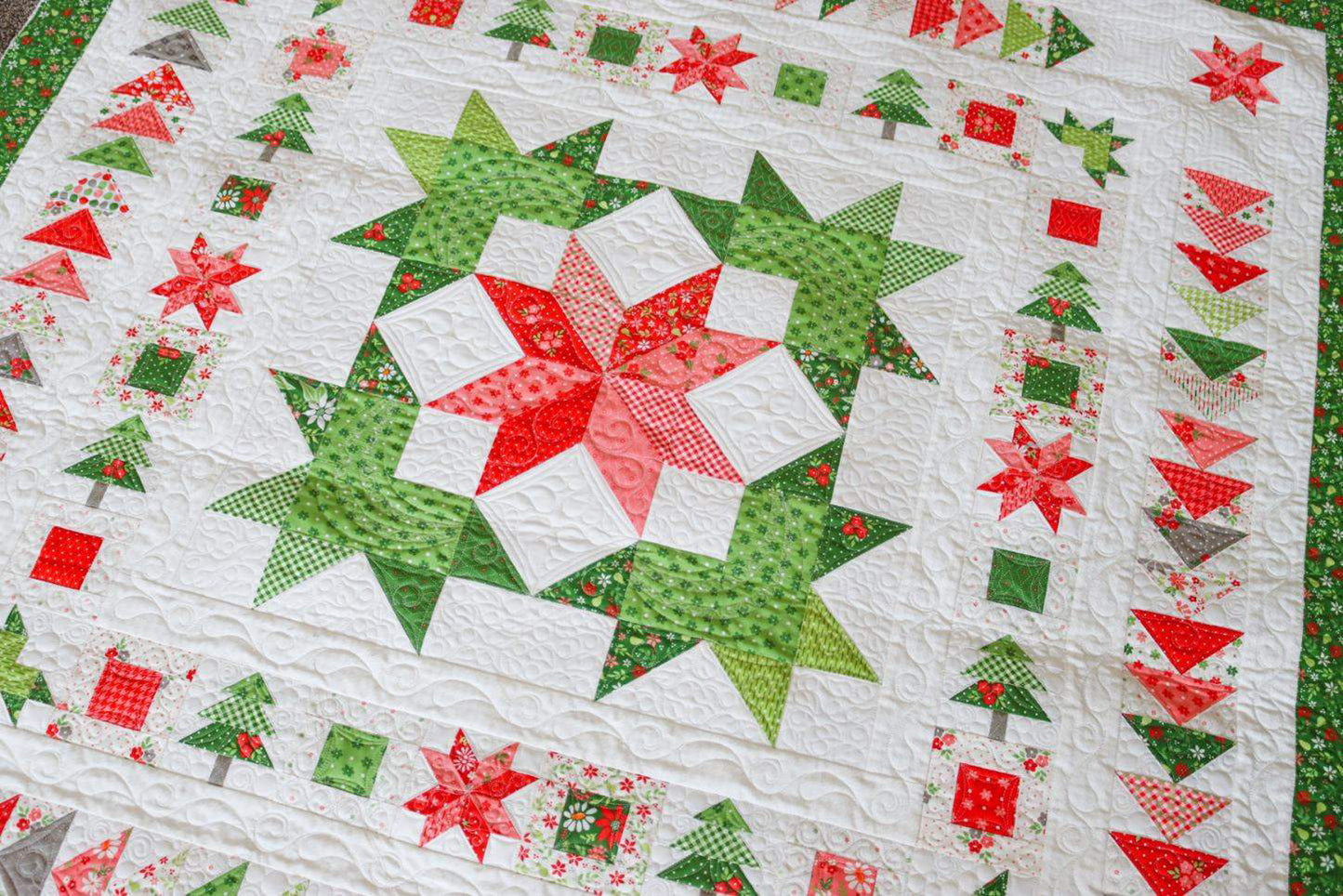 Poinsettia and Pear Fabric Collection by Sherri and Chelsi for Moda at Lily Bella Fabrics