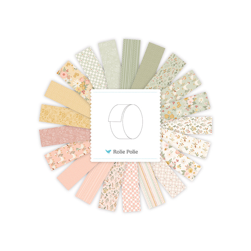 Silly Goose Rolie Polie (40 pieces) by Echo Park Paper Co. for Riley Blake Designs (RP-19210-40)