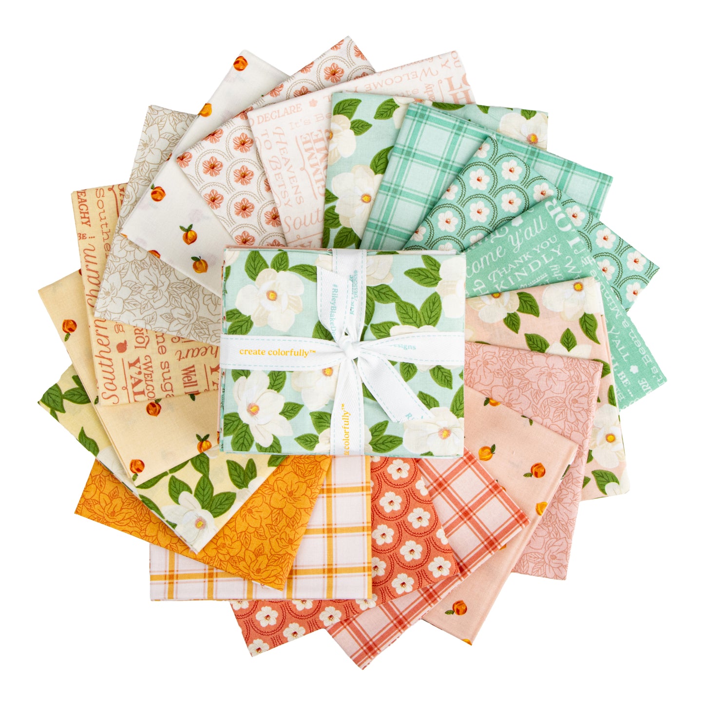Southern Charm Fat Quarter Bundle (18 pieces) by The RBD Designers for Riley Blake Designs (FQ-FQ-17440-18)