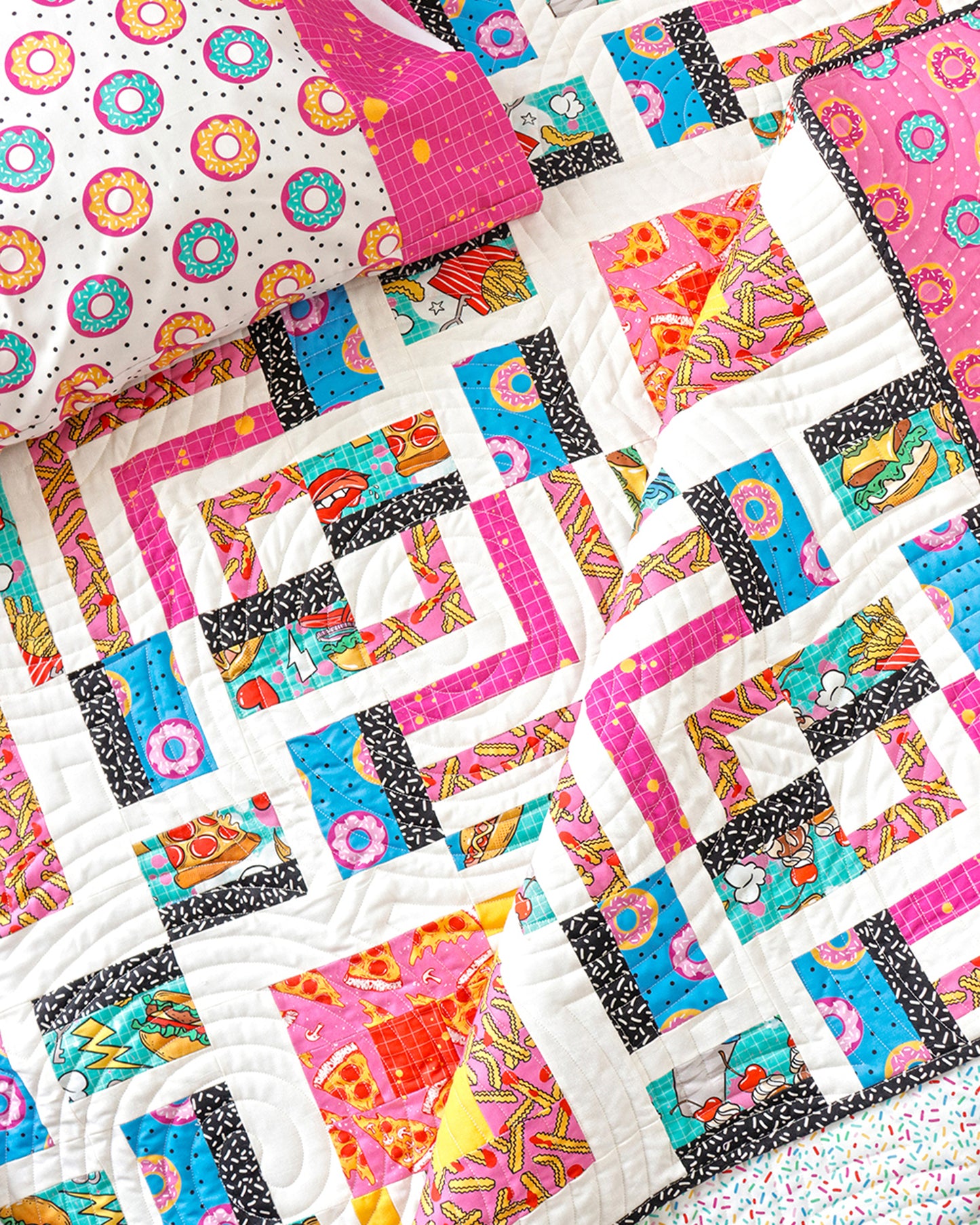 Snack Shack Jelly Roll (40 pcs) by Crystal Manning for Moda