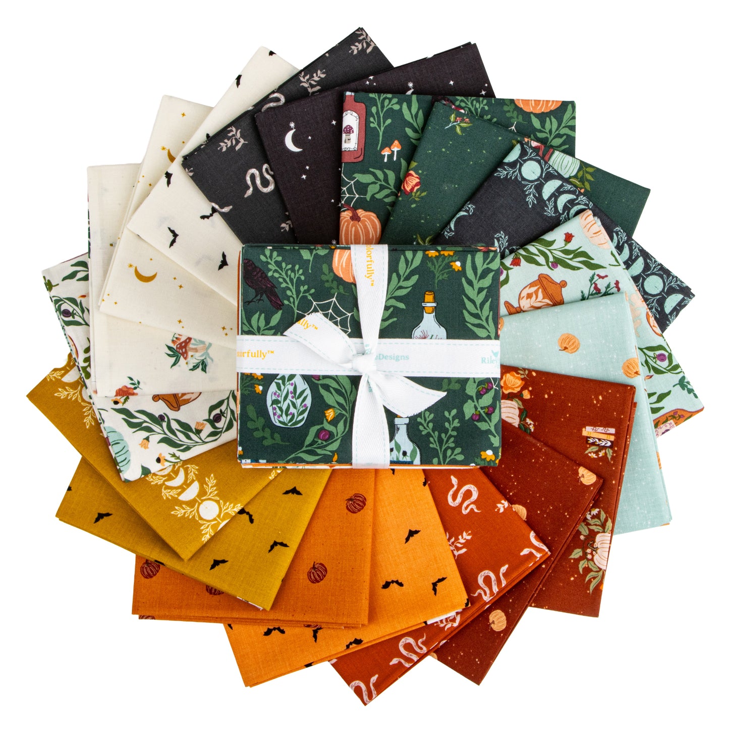 The Apothecary Fat Quarter Bundle (18 pieces) by Amber Elliot for Riley Blake Designs (FQ-17550-18)