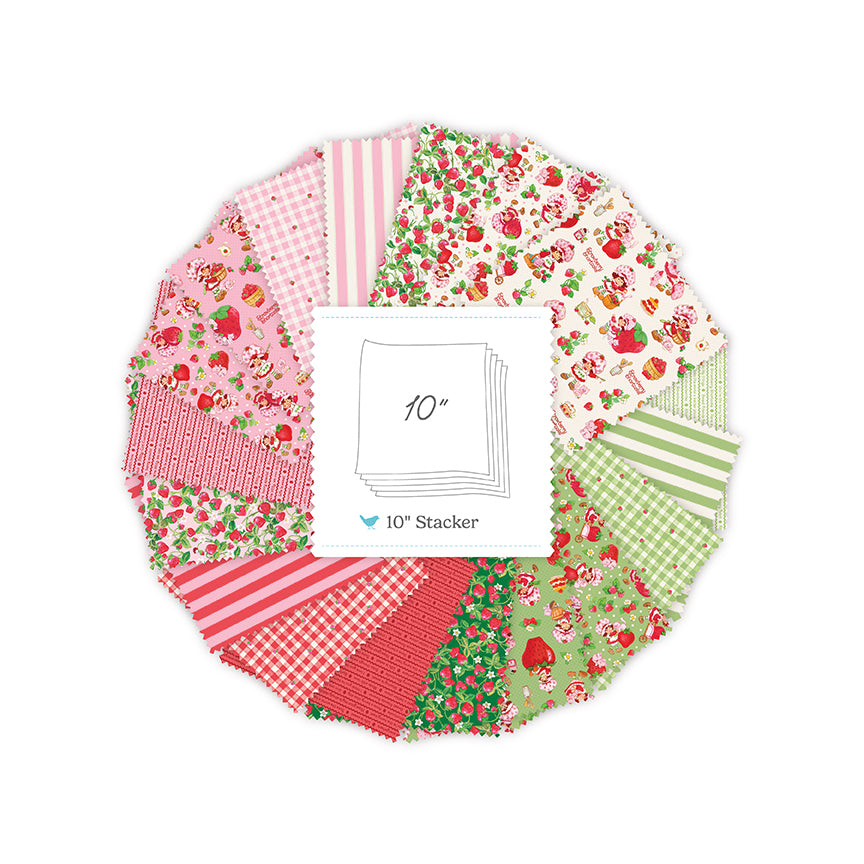 The World of Strawberry Shortcake™ 10 Inch Stacker (42 pieces) by Riley Blake Designs (10-18560-42)