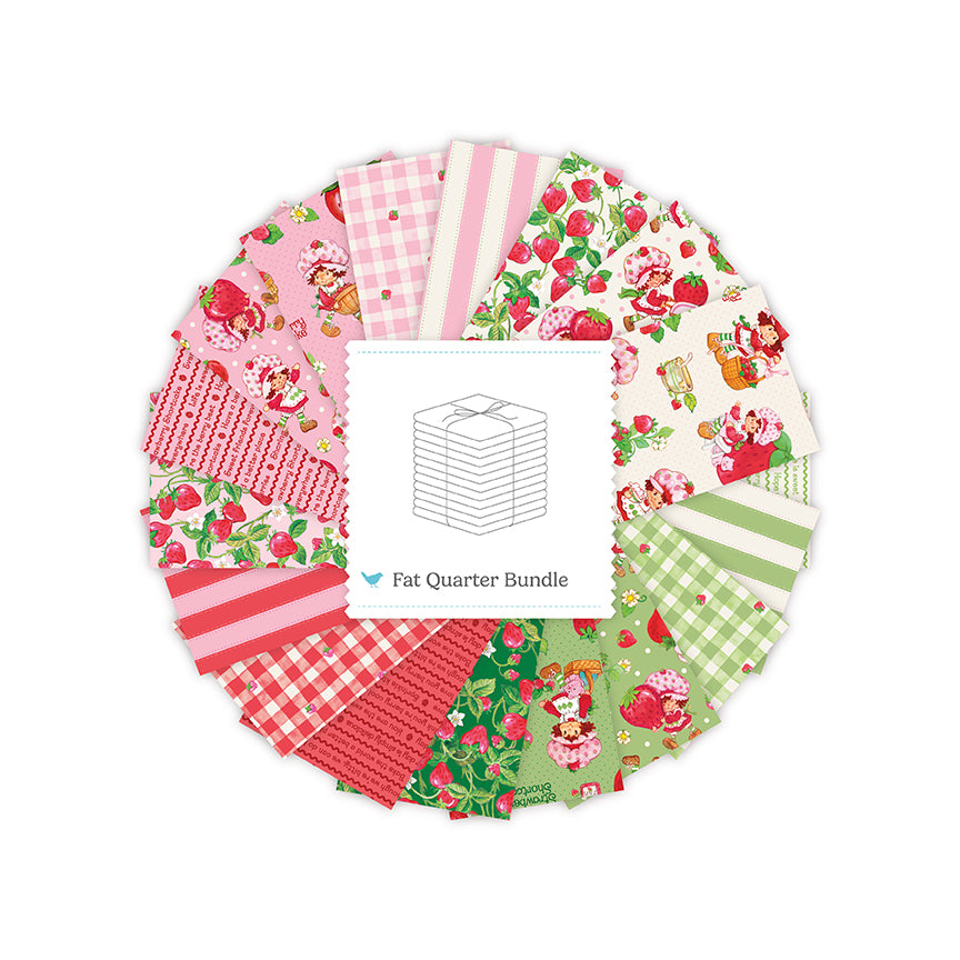 The World of Strawberry Shortcake™ Fat Quarter Bundle (18 pieces) by Riley Blake Designs (FQ-18560-18)