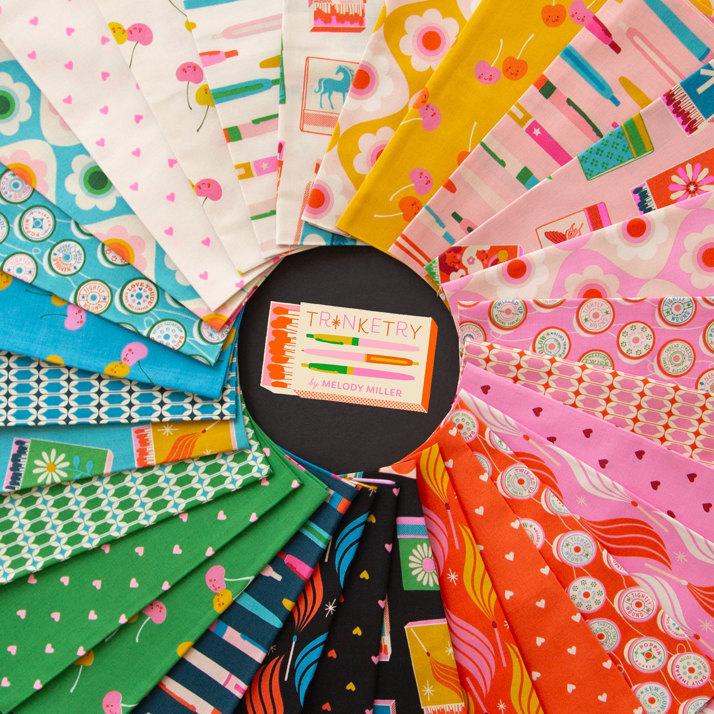 Trinketry Layer Cake (42 pcs) by Melody Miller for Ruby Star Society