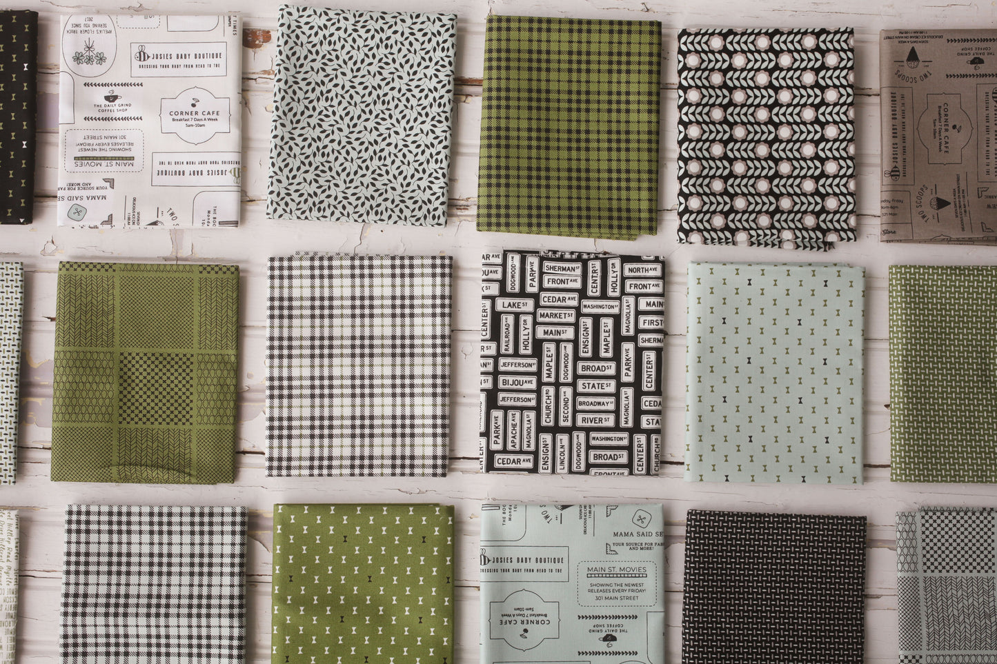 Main Street Jelly Roll (40 pieces) by Sweetwater for Moda (55640JR)