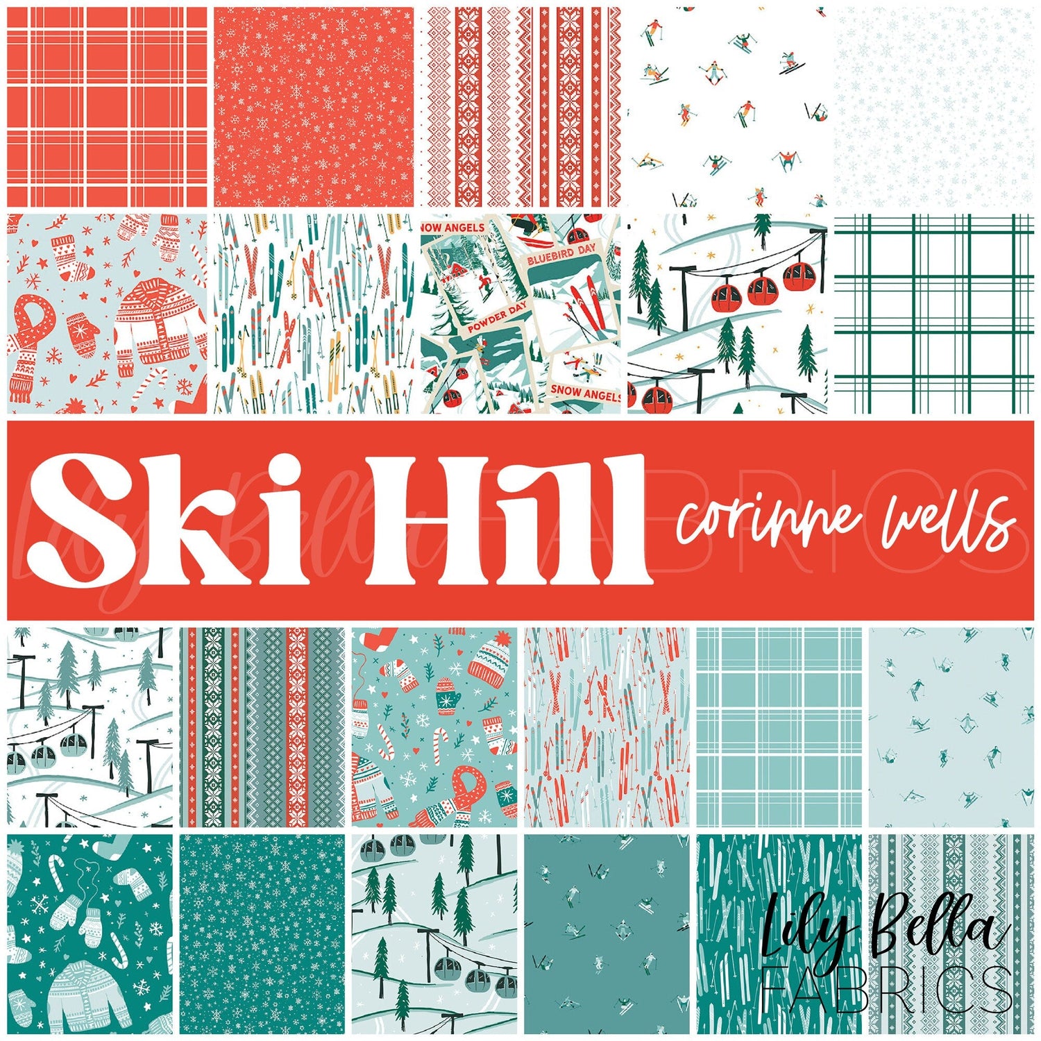 Ski Hill by Corinne Wells