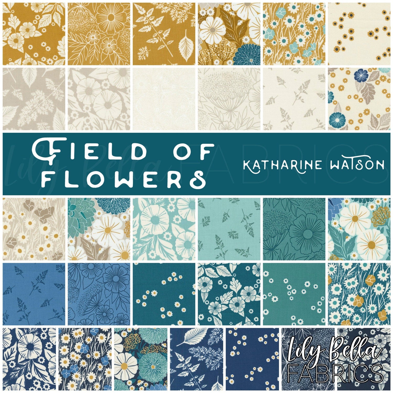 Field of Flowers by Katharine Watson