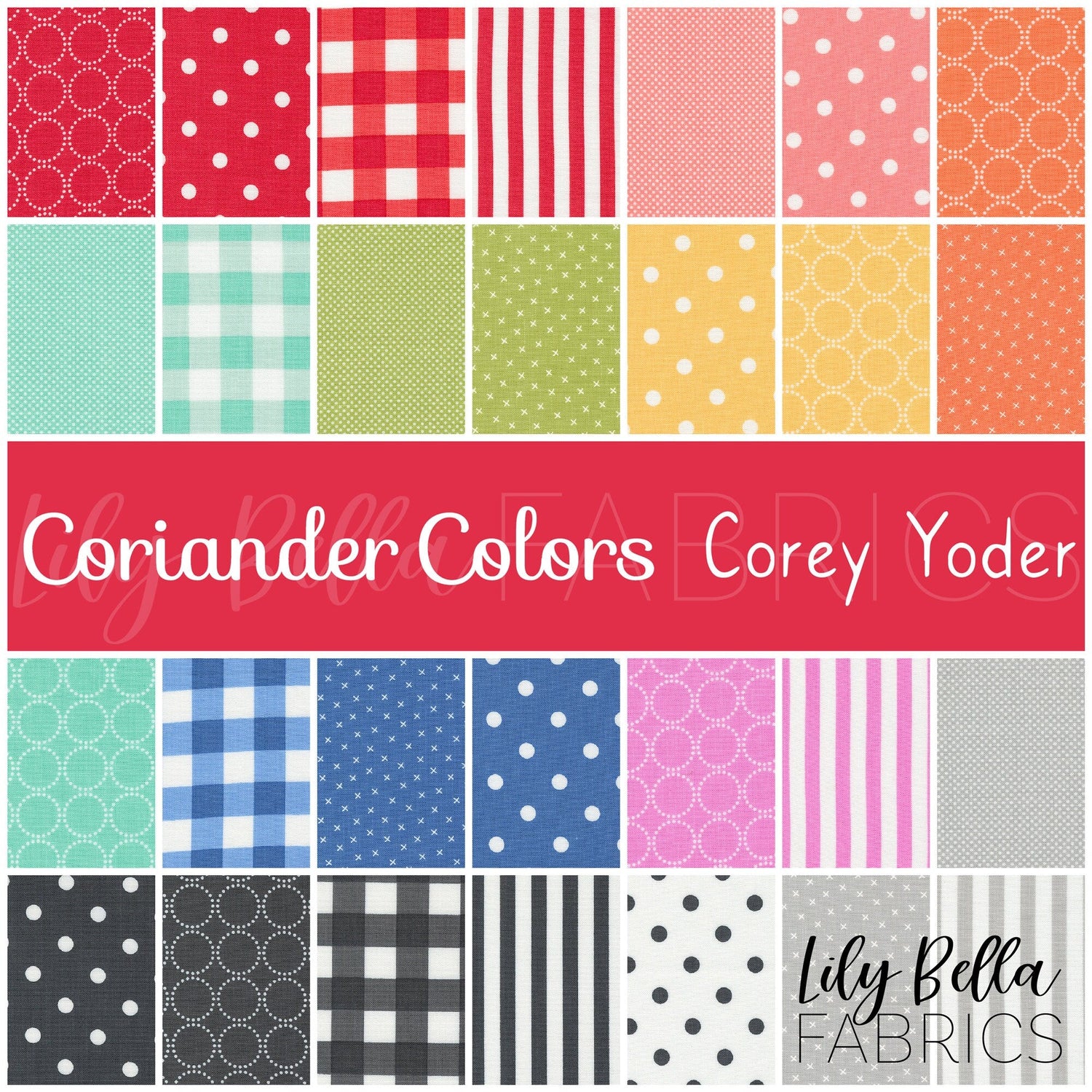 Coriander Colors by Corey Yoder of Coriander Quilts