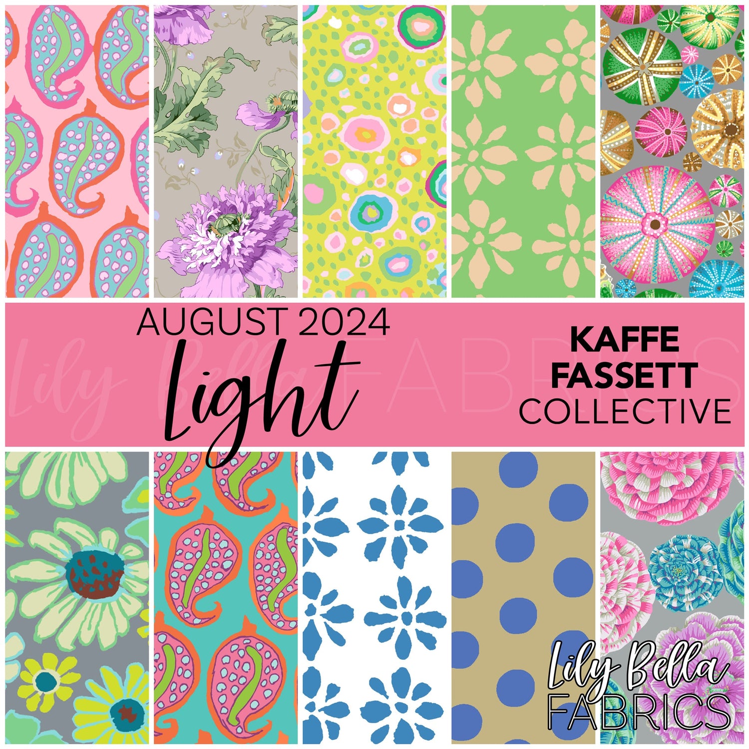 Light - August 2024 by Kaffe Fassett Collective