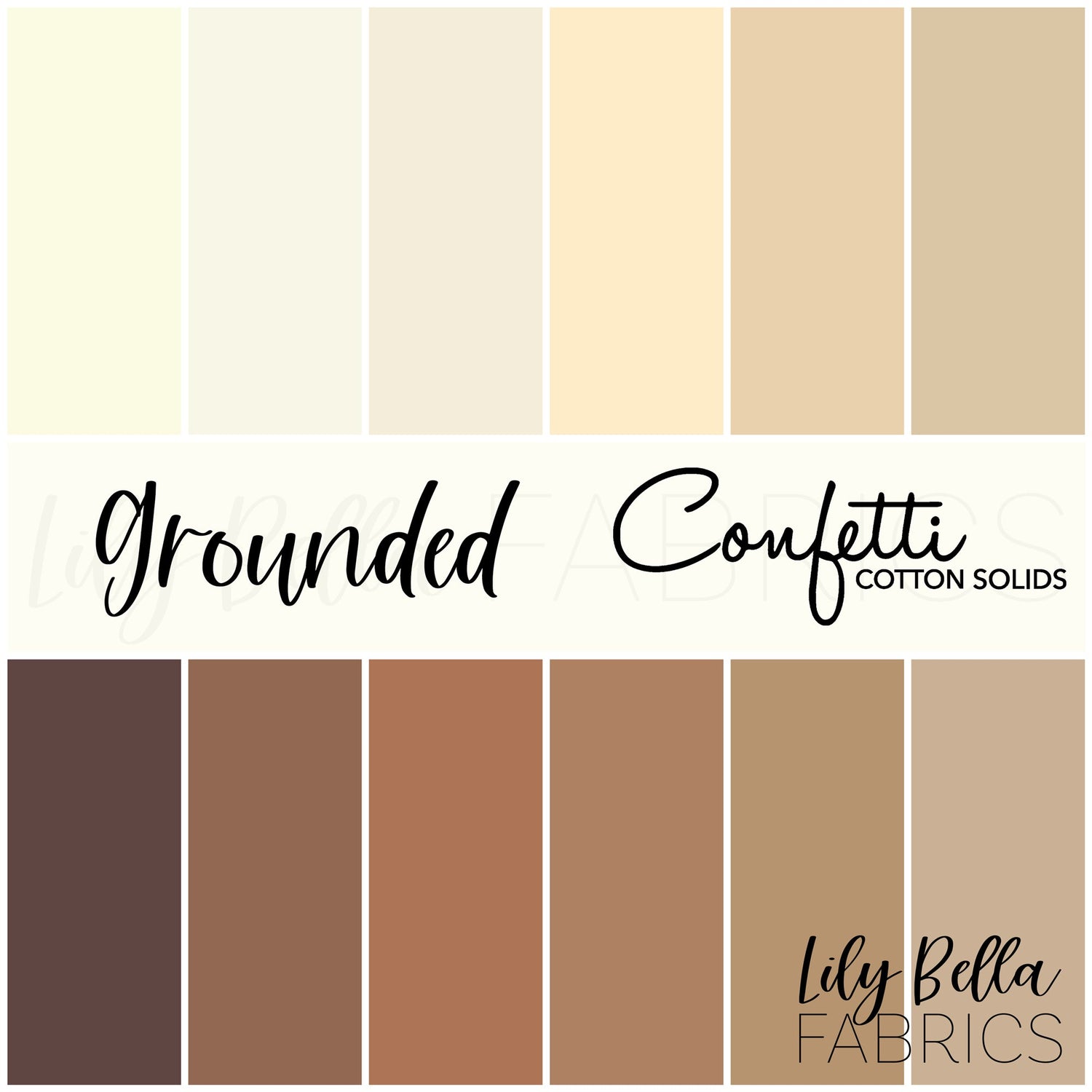 Grounded Confetti Cottons Fabric Collection by The RBD Designers for Riley Blake Designs at Lily Bella Fabrics