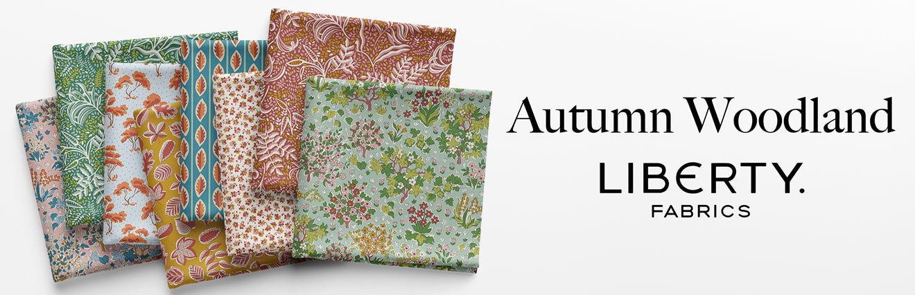 Autumn Woodland Fabric Collection by Liberty Fabrics for Riley Blake Designs at Lily Bella Fabrics