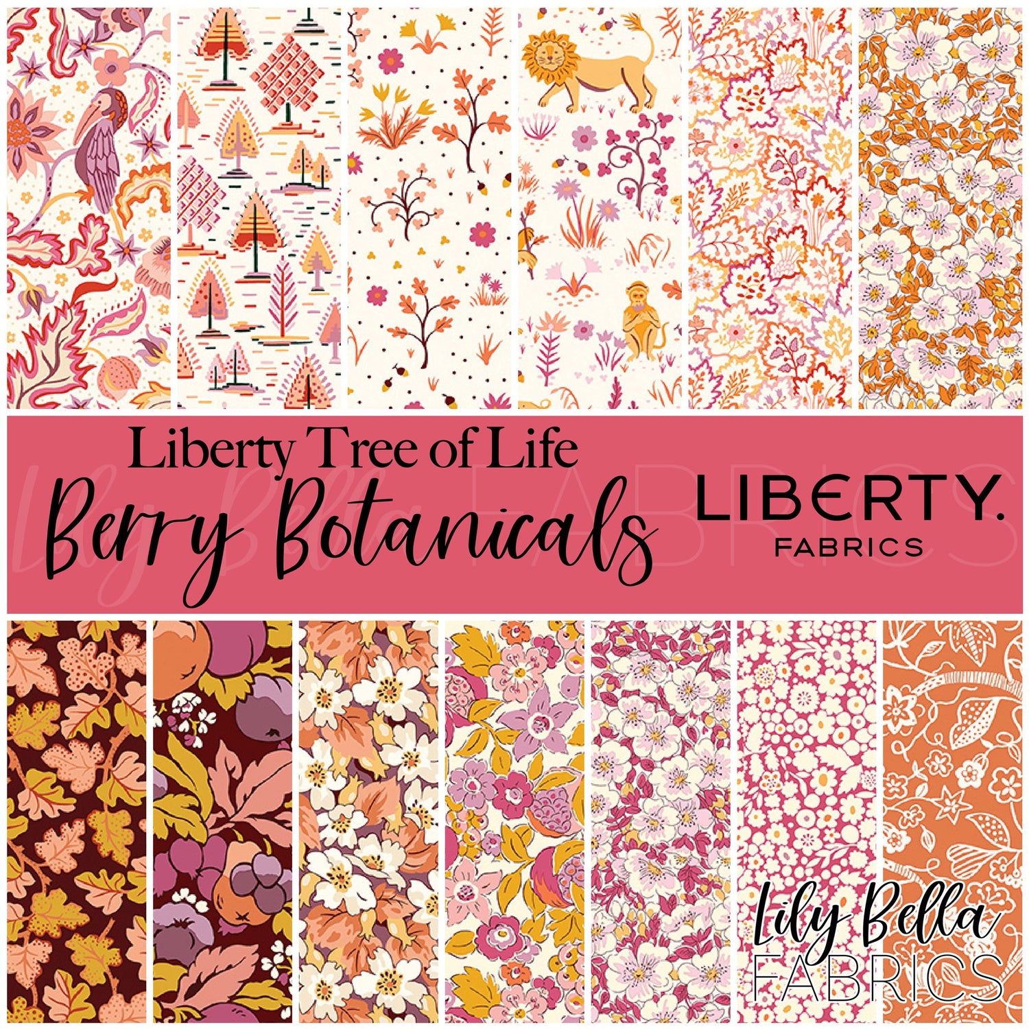 Liberty Tree of Life - Berry Botanicals by Liberty Fabrics