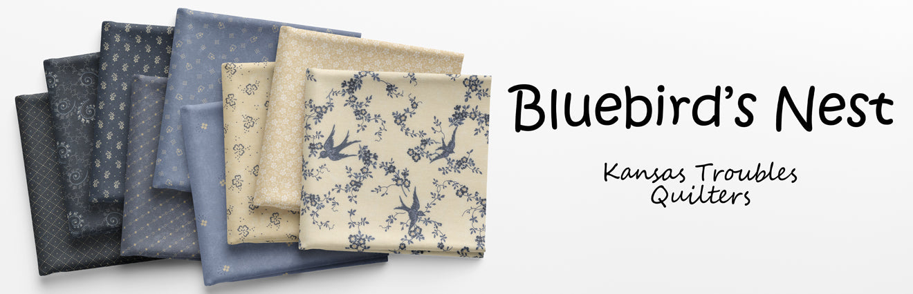 Bluebird's Nest by Kansas Troubles Quilters - Coming October 2025