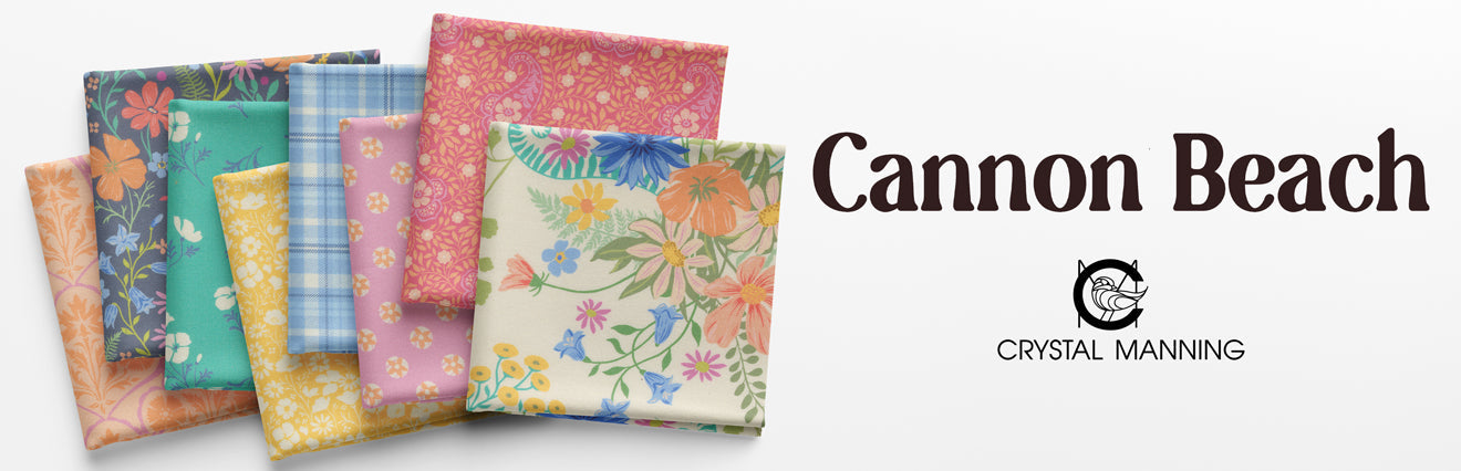 Cannon Beach Fabric Collection by Crystal Manning for Moda at Lily Bella Fabrics