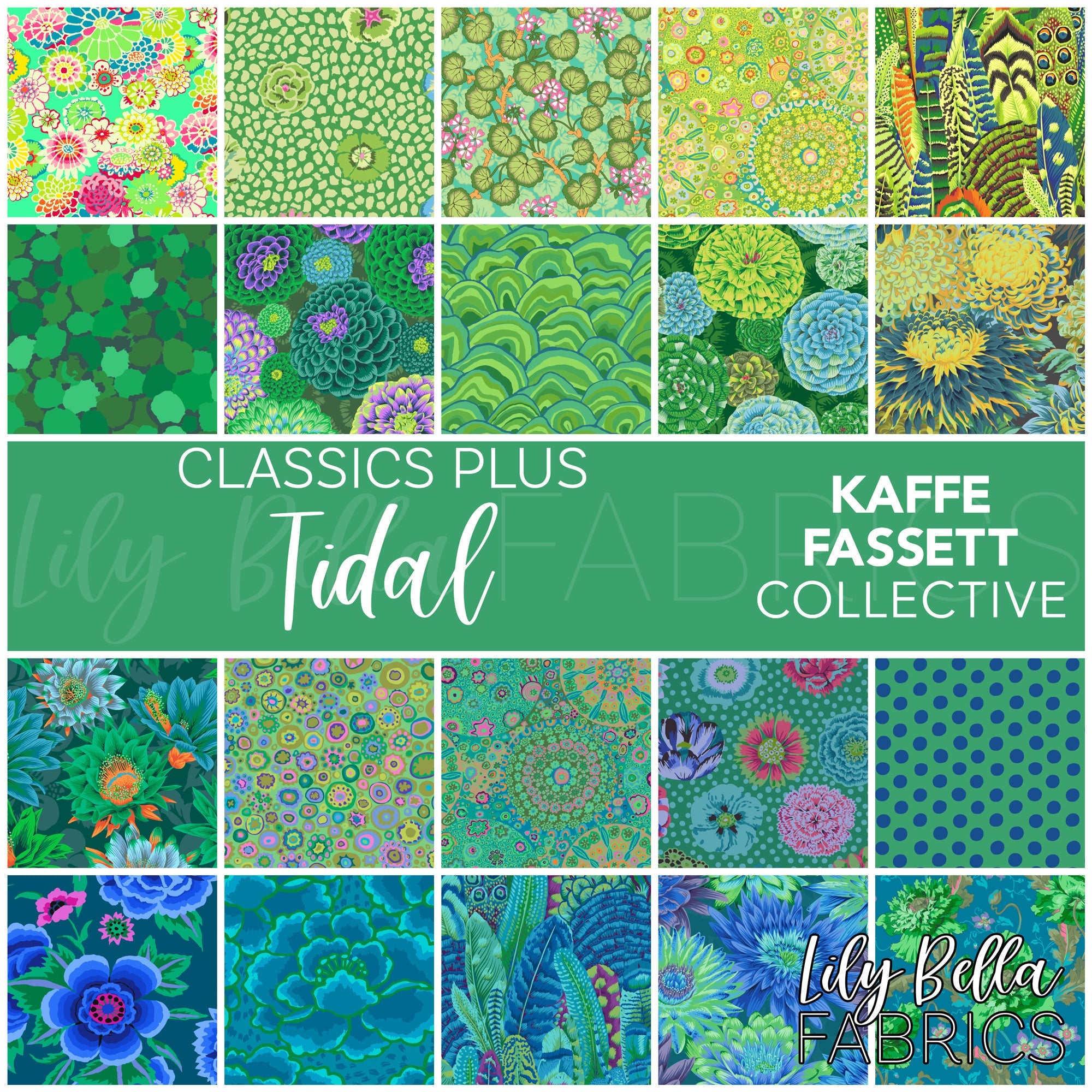 Classics Plus: Tidal | Kaffe Fassett Collective | FreeSpirit | Lily ...