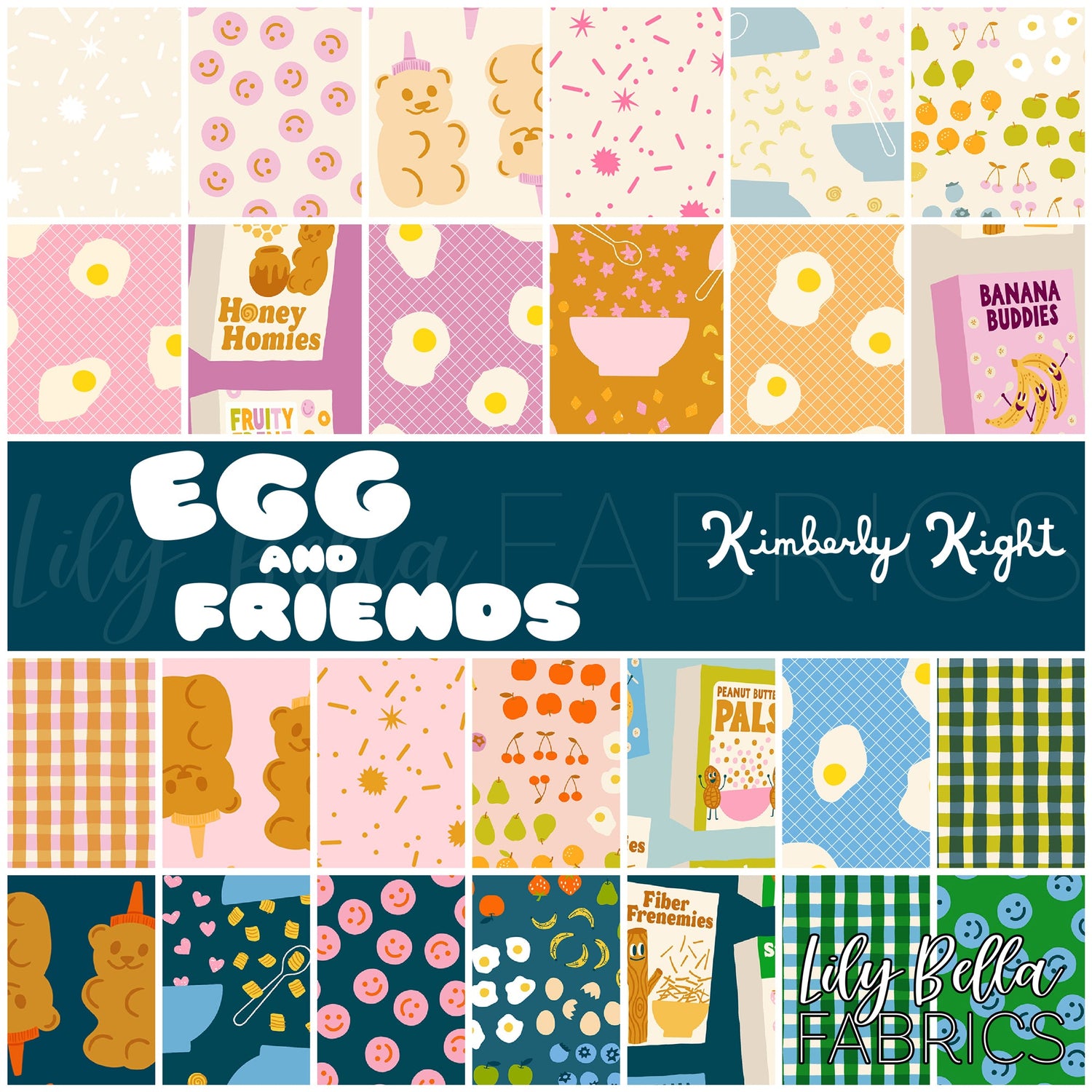 Egg and Friends by Kimberly Kight