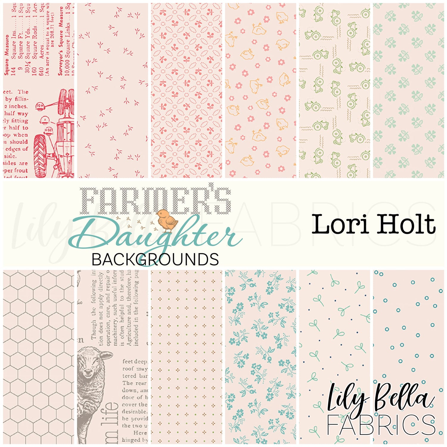 Farmer's Daughter Backgrounds by Lori Holt