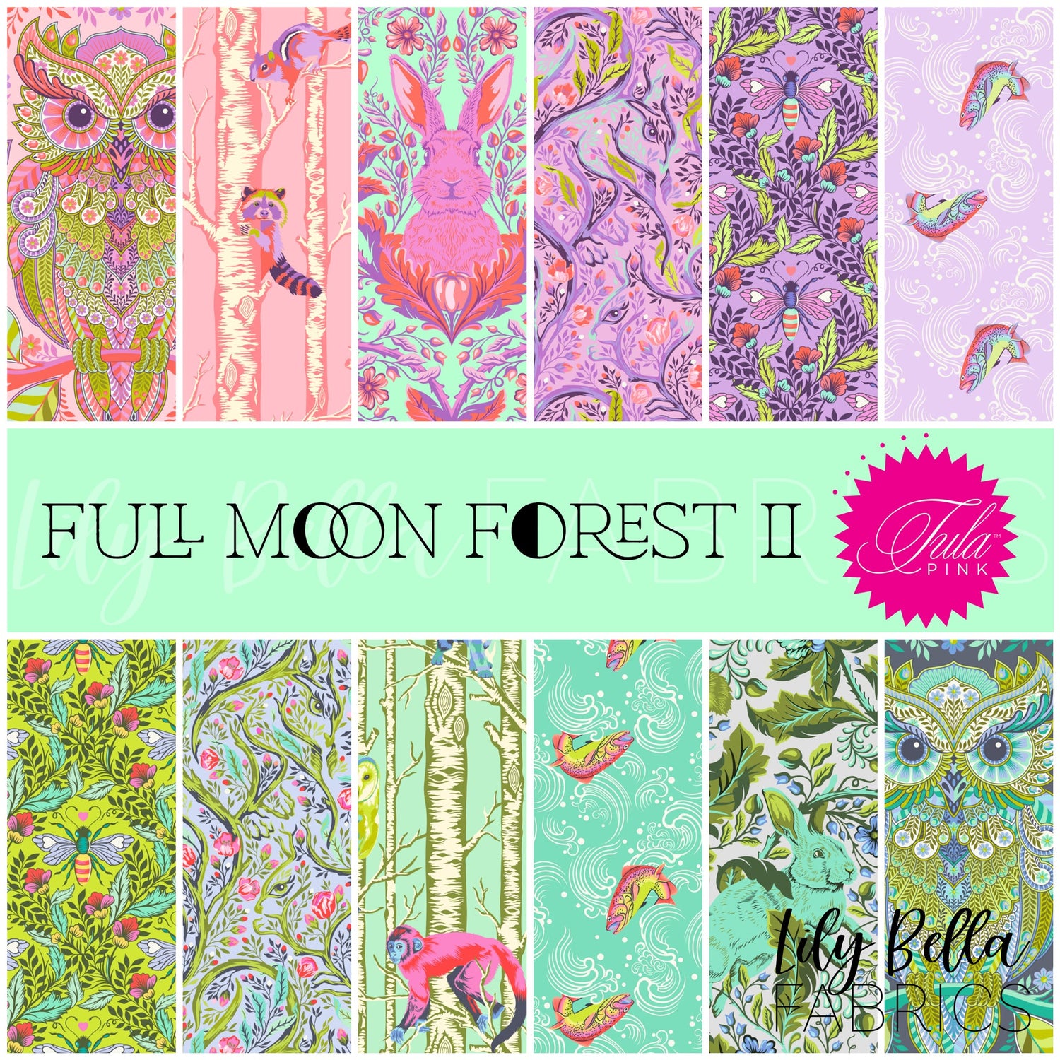 Full Moon Forest II by Tula Pink