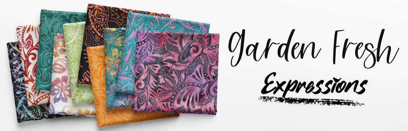 Garden Fresh Expressions Batiks by Riley Blake Designs